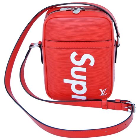 lv supreme shoulder bag|louis vuitton supreme red.